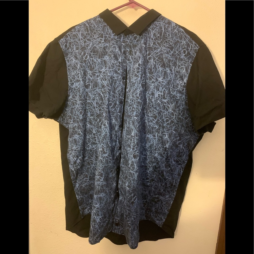 Calvin Klein short sleeve button up shirt